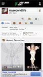 Mobile Screenshot of mysecondlife.deviantart.com