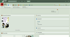 Desktop Screenshot of kv32.deviantart.com