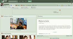Desktop Screenshot of immenor.deviantart.com