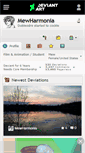 Mobile Screenshot of mewharmonia.deviantart.com