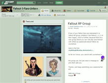 Tablet Screenshot of fallout-3-fans-unite.deviantart.com