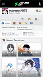 Mobile Screenshot of estoesmiarte.deviantart.com
