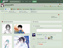 Tablet Screenshot of estoesmiarte.deviantart.com