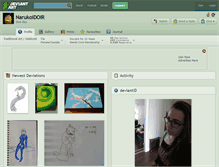 Tablet Screenshot of narukoidoir.deviantart.com