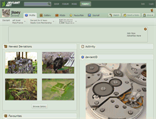 Tablet Screenshot of jissey.deviantart.com