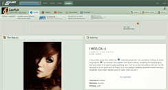 Desktop Screenshot of leofln.deviantart.com