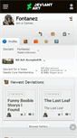 Mobile Screenshot of fontanez.deviantart.com