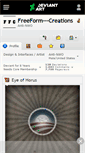 Mobile Screenshot of freeform---creations.deviantart.com