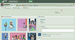 Desktop Screenshot of hunghost.deviantart.com