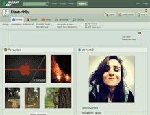 Tablet Screenshot of elizabethes.deviantart.com