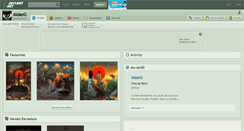 Desktop Screenshot of aidang.deviantart.com