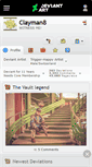 Mobile Screenshot of clayman8.deviantart.com