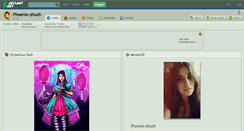Desktop Screenshot of phoenix-zhuzh.deviantart.com