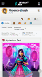 Mobile Screenshot of phoenix-zhuzh.deviantart.com
