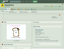 Tablet Screenshot of blizembrizem.deviantart.com