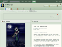 Tablet Screenshot of jrockheaven.deviantart.com