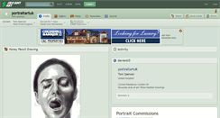 Desktop Screenshot of portraitartuk.deviantart.com