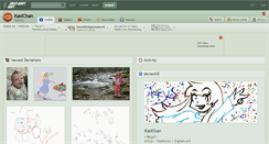 Desktop Screenshot of kasichan.deviantart.com