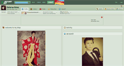 Desktop Screenshot of helena-hime.deviantart.com