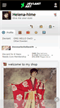 Mobile Screenshot of helena-hime.deviantart.com