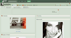 Desktop Screenshot of anubiskitten.deviantart.com