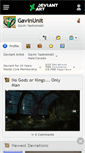 Mobile Screenshot of gavinunit.deviantart.com