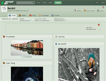 Tablet Screenshot of benik0.deviantart.com