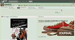 Desktop Screenshot of jmanartist.deviantart.com