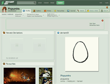 Tablet Screenshot of pixpumira.deviantart.com