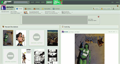 Desktop Screenshot of akmeto.deviantart.com