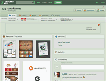 Tablet Screenshot of onurkacmaz.deviantart.com