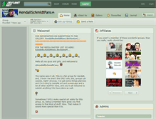 Tablet Screenshot of kendallschmidtfans.deviantart.com