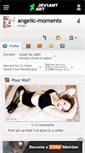 Mobile Screenshot of angelic-moments.deviantart.com