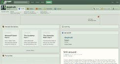 Desktop Screenshot of deeptruth.deviantart.com