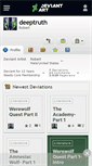 Mobile Screenshot of deeptruth.deviantart.com