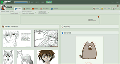Desktop Screenshot of juuee.deviantart.com