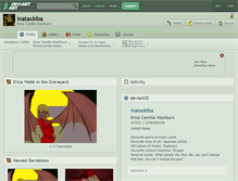 Tablet Screenshot of inataxkiba.deviantart.com