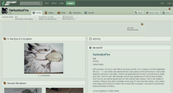Desktop Screenshot of darkesticefire.deviantart.com