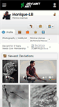 Mobile Screenshot of monique-lb.deviantart.com