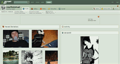 Desktop Screenshot of courtholomuel.deviantart.com