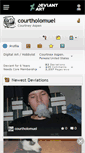 Mobile Screenshot of courtholomuel.deviantart.com