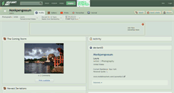 Desktop Screenshot of monkpengossum.deviantart.com