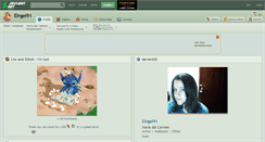 Desktop Screenshot of eingel91.deviantart.com