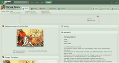 Desktop Screenshot of haruka-takuru.deviantart.com