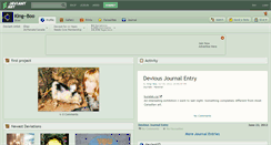 Desktop Screenshot of king--boo.deviantart.com