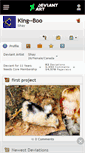 Mobile Screenshot of king--boo.deviantart.com