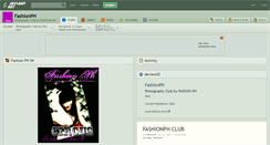 Desktop Screenshot of fashionph.deviantart.com