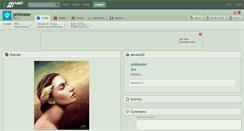 Desktop Screenshot of philmster.deviantart.com