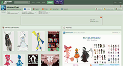 Desktop Screenshot of minene-chan.deviantart.com
