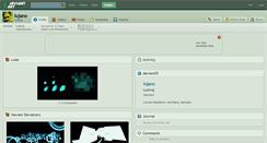 Desktop Screenshot of lujano.deviantart.com